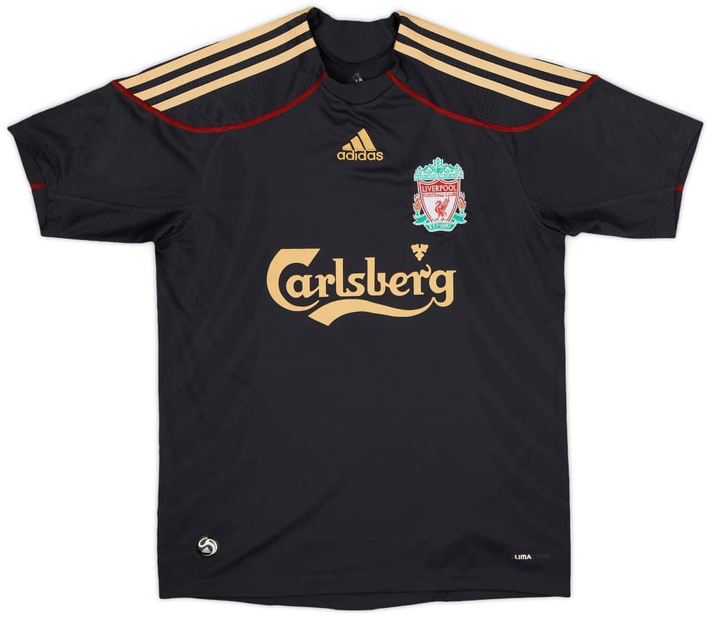 2009-10 Liverpool Away Shirt - 8/10 - (L.Boys)