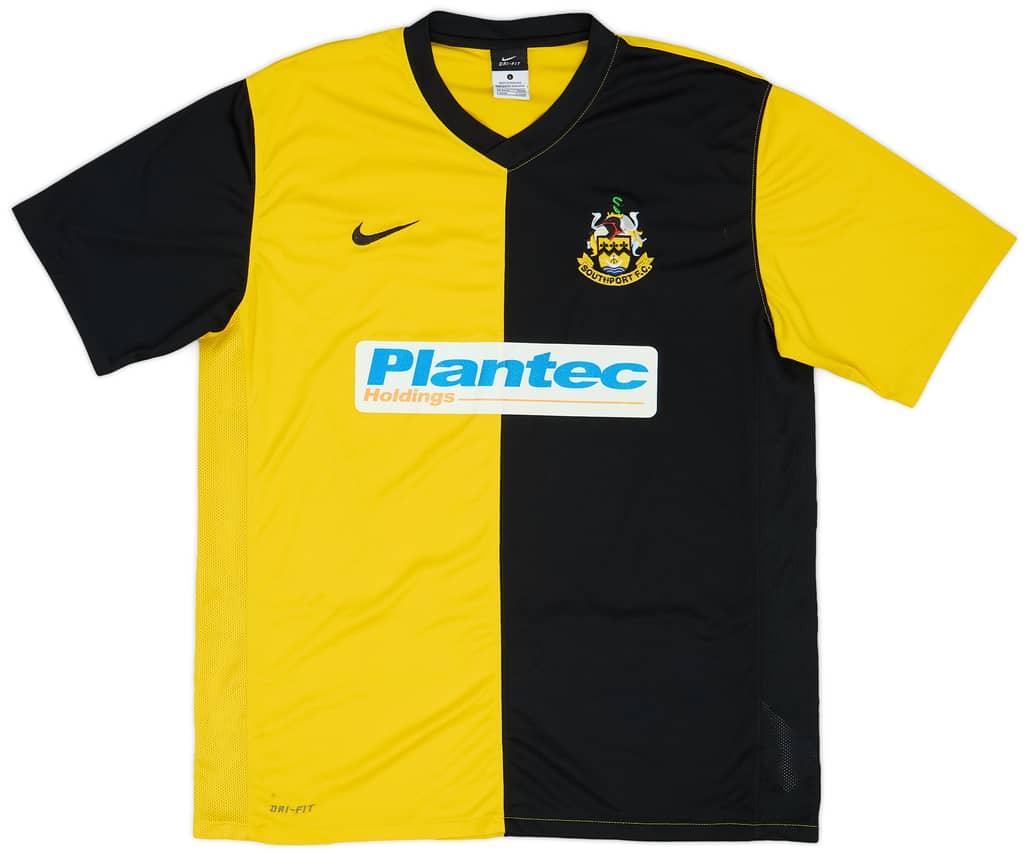 2010-12 Southport Home Shirt - 8/10 - (L)