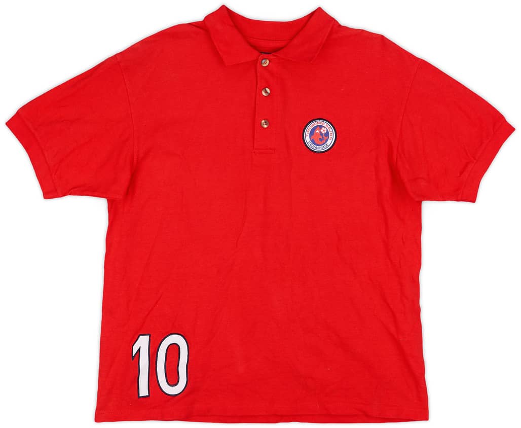 2000s Tiburones Rojos Verarcruz Player Issue Polo Shirt #10 - 9/10 - (L)