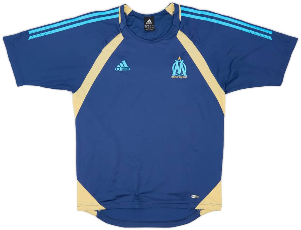 2005-06 Olympique Marseille adidas Training Shirt - 9/10 - (M)