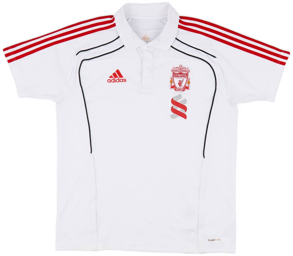 2010-11 Liverpool adidas Polo Shirt - 6/10 - (L)