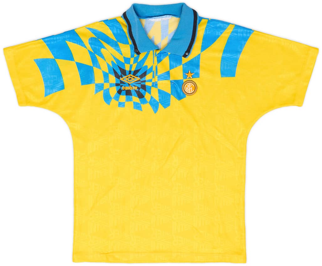 1991-92 Inter Milan Third Shirt - 8/10 - (L.Boys)