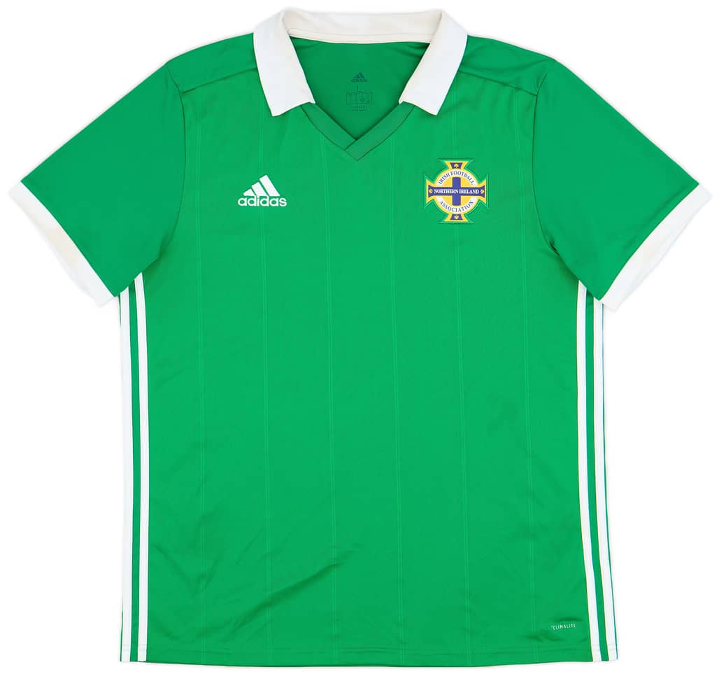 2018-19 Northern Ireland Home Shirt - 8/10 - (L)