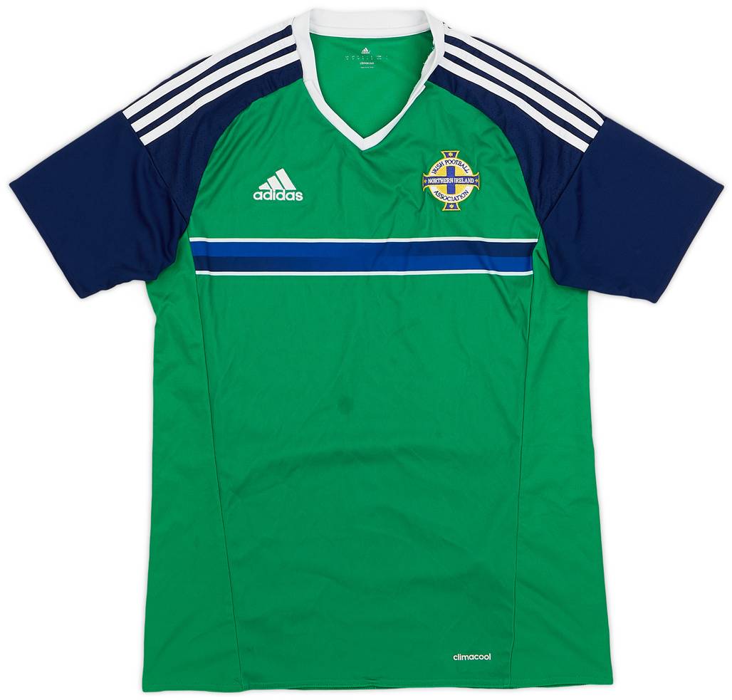 2016-17 Northern Ireland Home Shirt - 8/10 - (M)