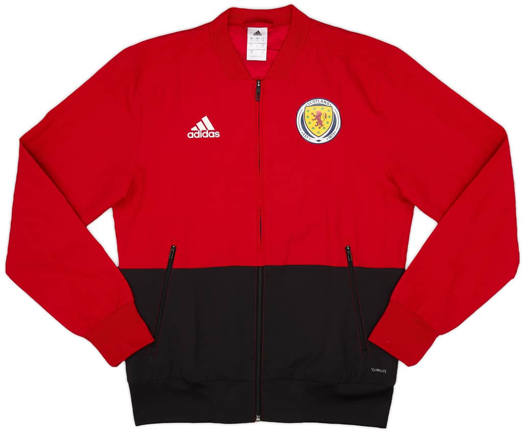 2017-19 Scotland adidas Track Jacket - 10/10 - (S)