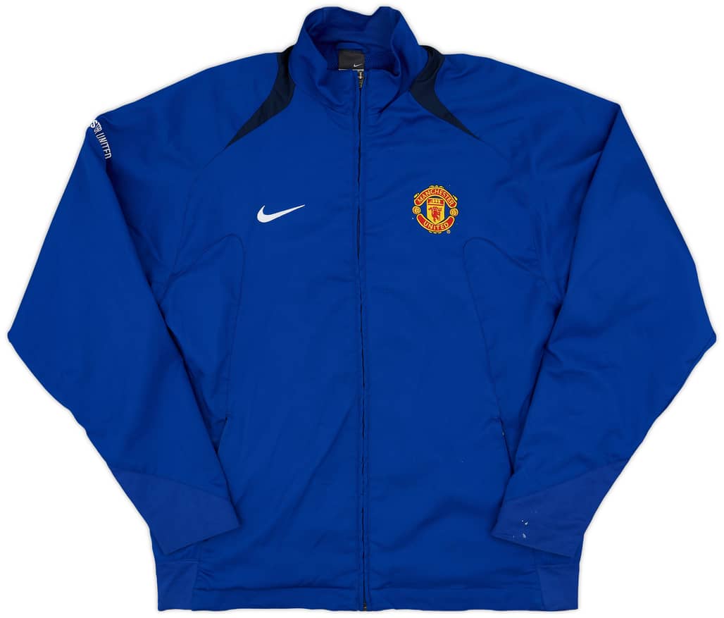 2005-06 Manchester United Nike Track Jacket - 5/10 - (L)