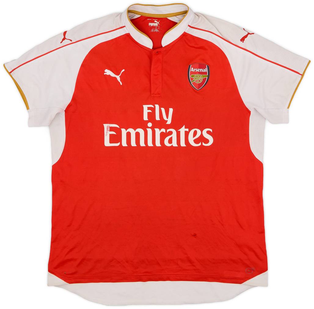 2015-16 Arsenal Home Shirt - 4/10 - (XL)