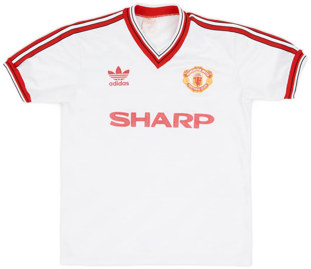 1986-88 Manchester United Away Shirt - 8/10 - (M)
