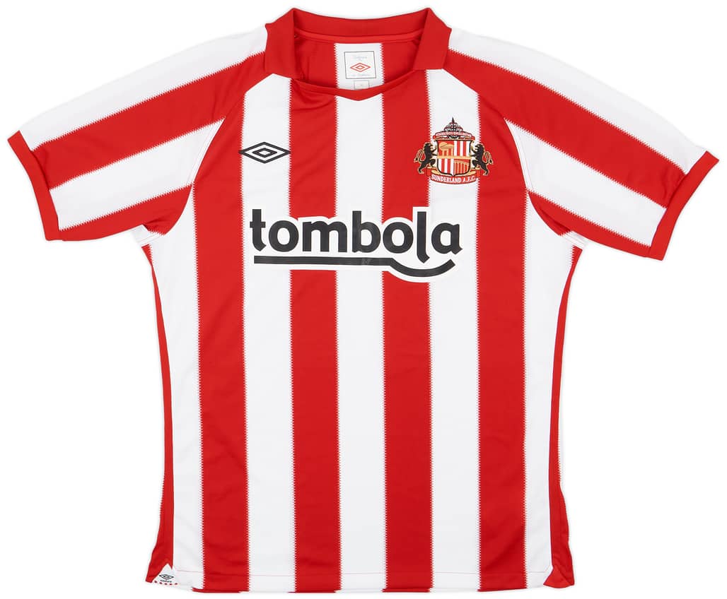 2010-11 Sunderland Home Shirt - 7/10 - (M)