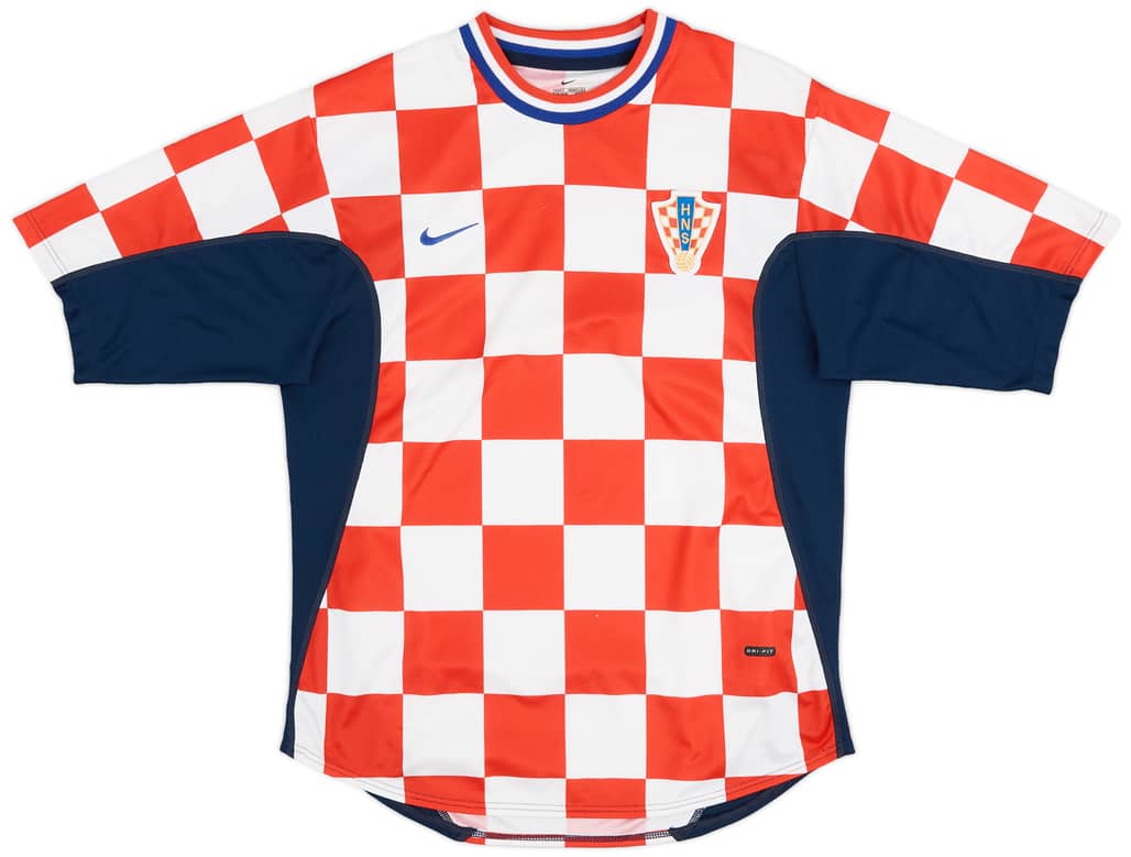 2000-02 Croatia Home Shirt - 8/10 - (S)