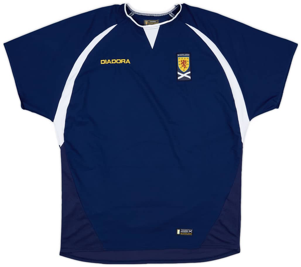 2003-05 Scotland Home Shirt - 9/10 - (XL)