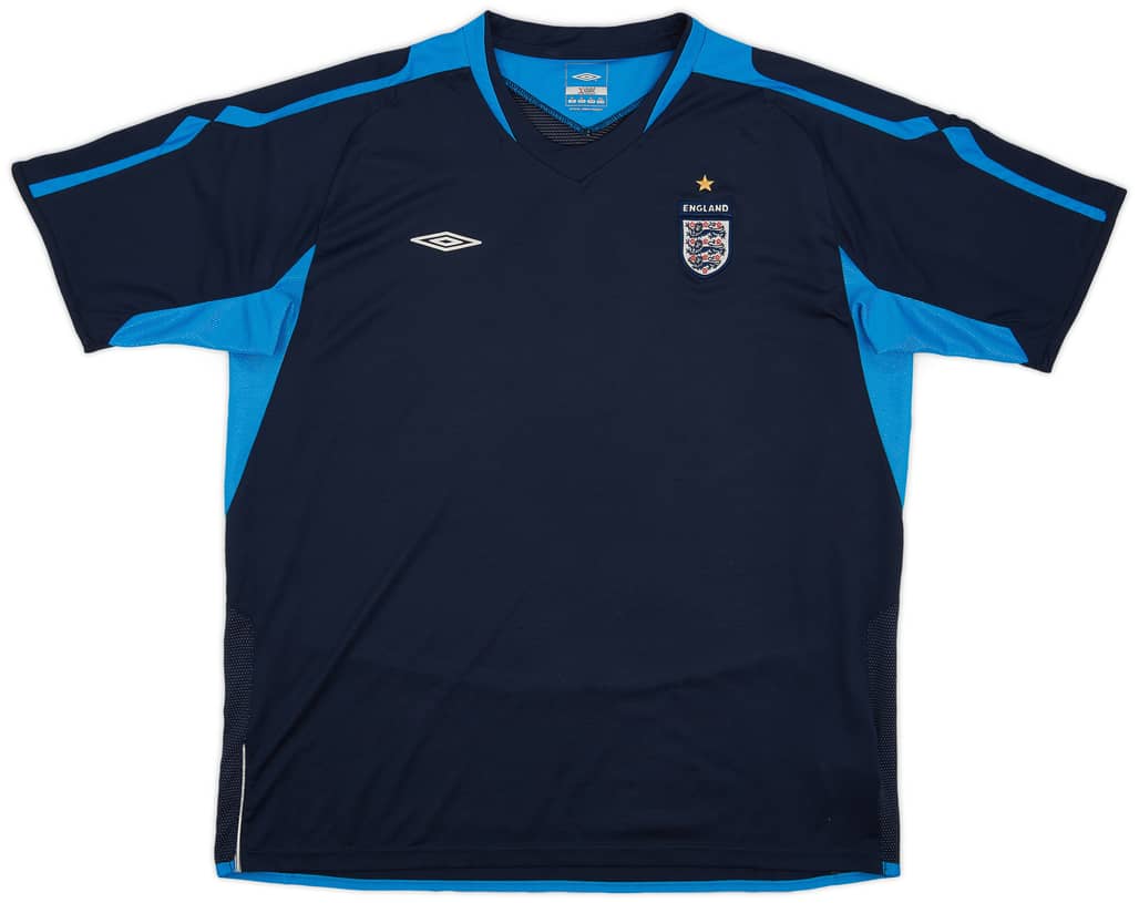 2006-07 England Umbro Training Shirt - 8/10 - (XL)