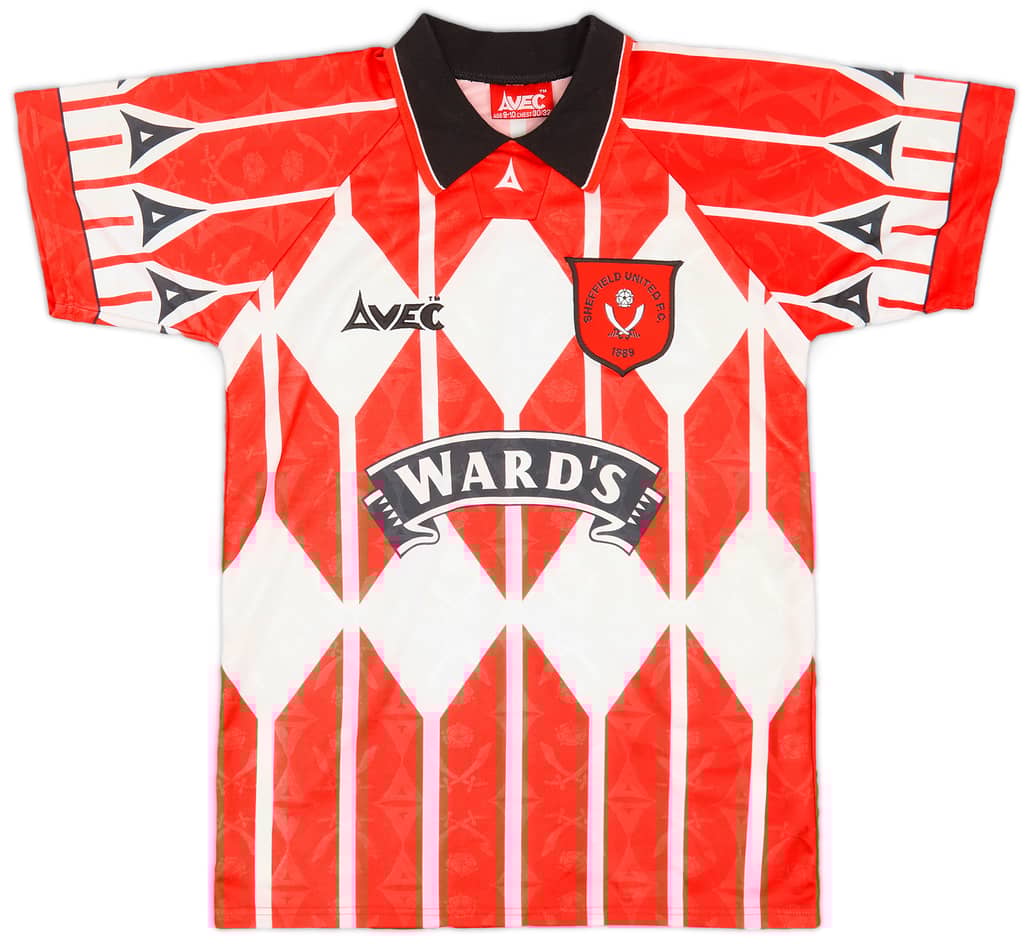 1995-96 Sheffield United Home Shirt - 9/10 - (M.Boys)