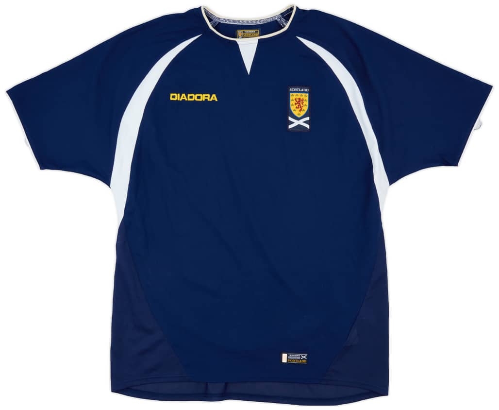 2003-05 Scotland Home Shirt - 6/10 - (M)