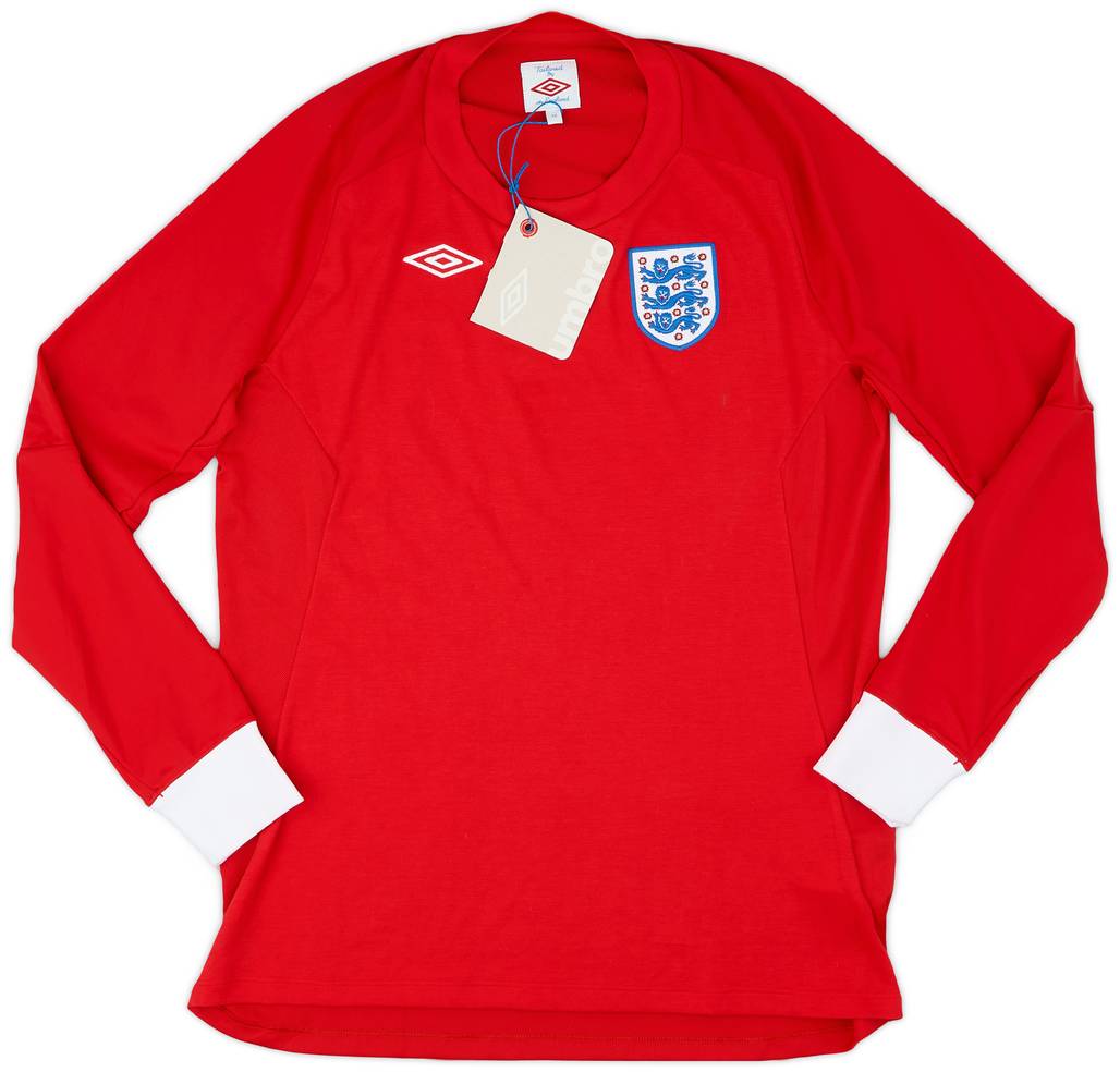 2010-11 England Away L/S Shirt (Women's M)