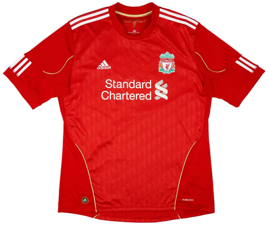 2010-12 Liverpool Home Shirt - 5/10 - (XL)