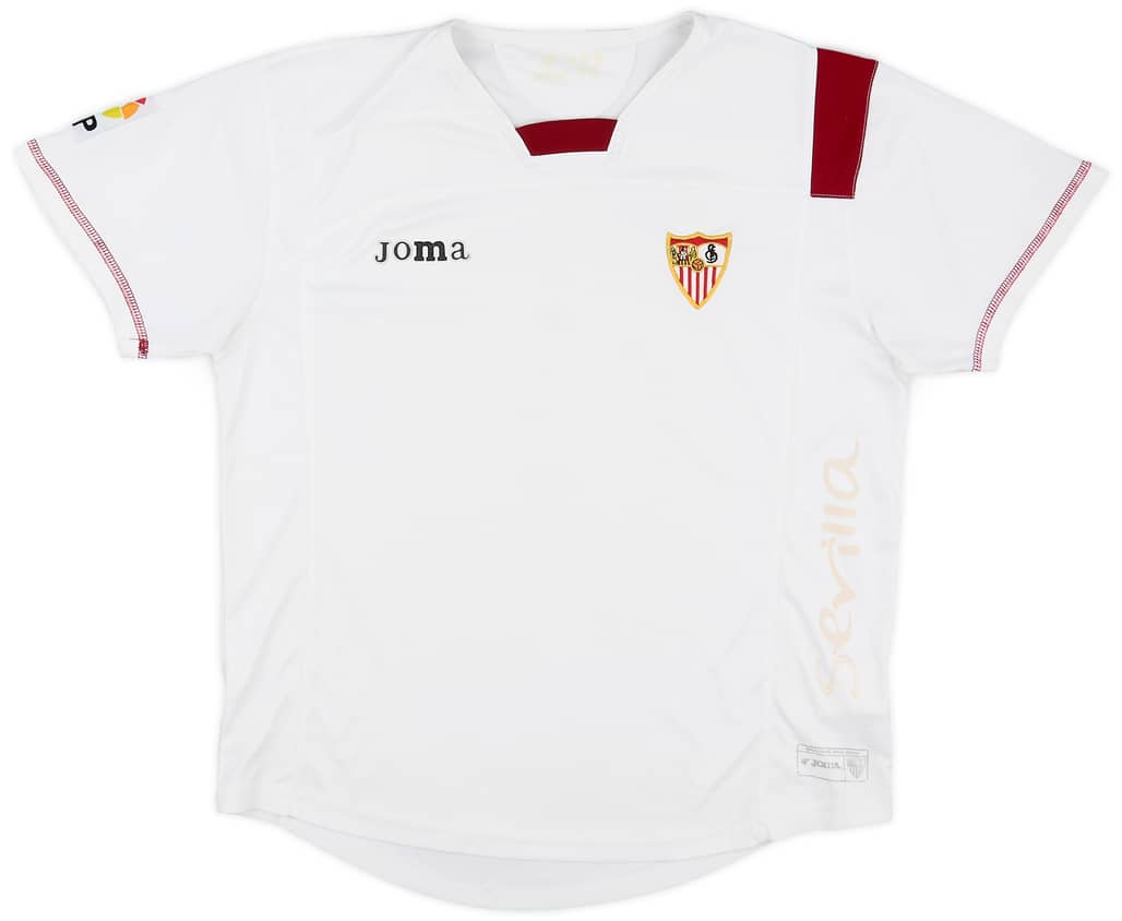 2007-08 Sevilla Home Shirt - 8/10 - (M)