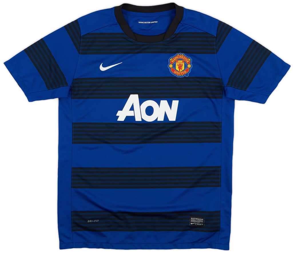 2011-13 Manchester United Away Shirt - 8/10 - (Women's XL)