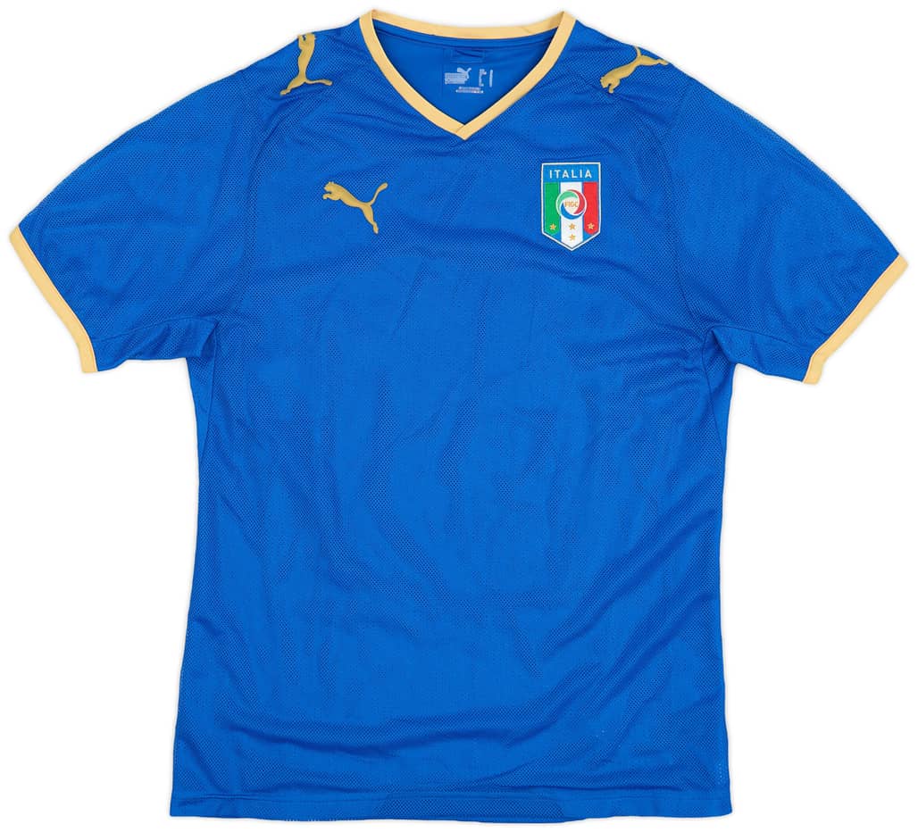 2007-08 Italy Home Shirt - 6/10 - (S)