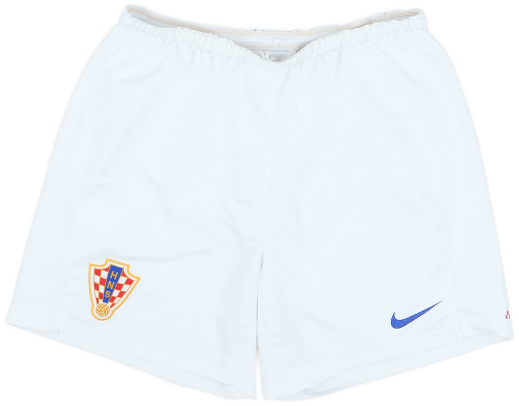 2008-09 Croatia Home Shorts - 9/10 - (M)