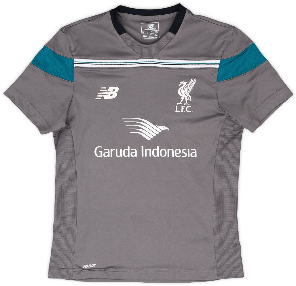 2015-16 Liverpool New Balance Training Shirt - 9/10 - (M.Boys)