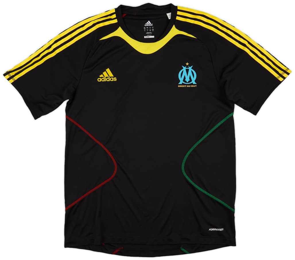 2010-11 Olympique Marseille adidas Formotion Training Shirt - 8/10 - (XL)