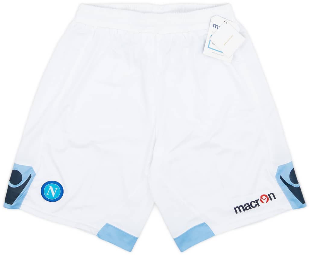 2010-11 Napoli Home Shorts (XL)