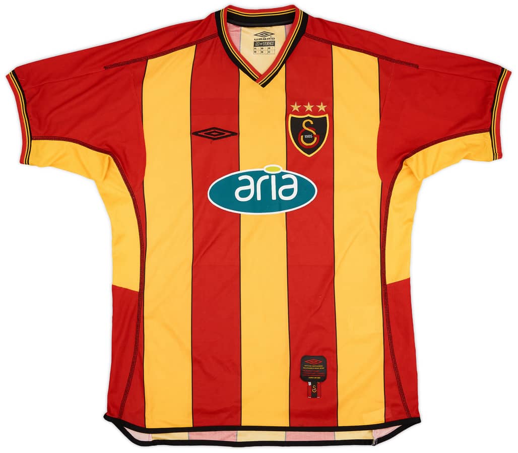 2002-03 Galatasaray Home Shirt - 6/10 - (L)