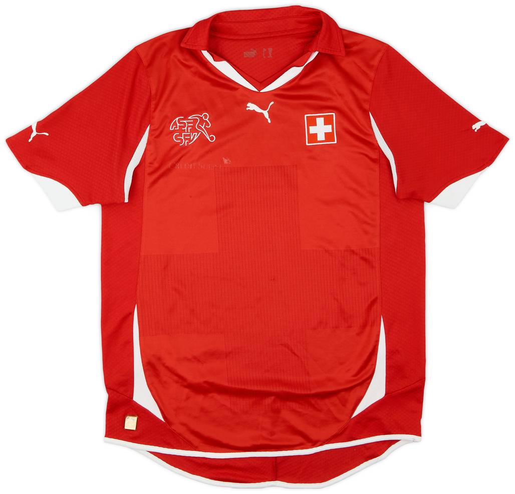 2010-11 Switzerland Home Shirt - 6/10 - (XL.Boys)