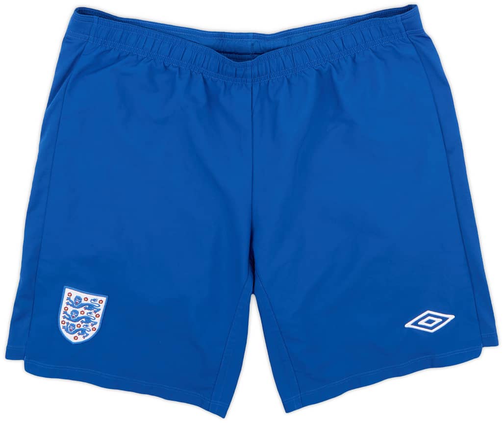 2010-11 England Home Shorts - 9/10 - (L)