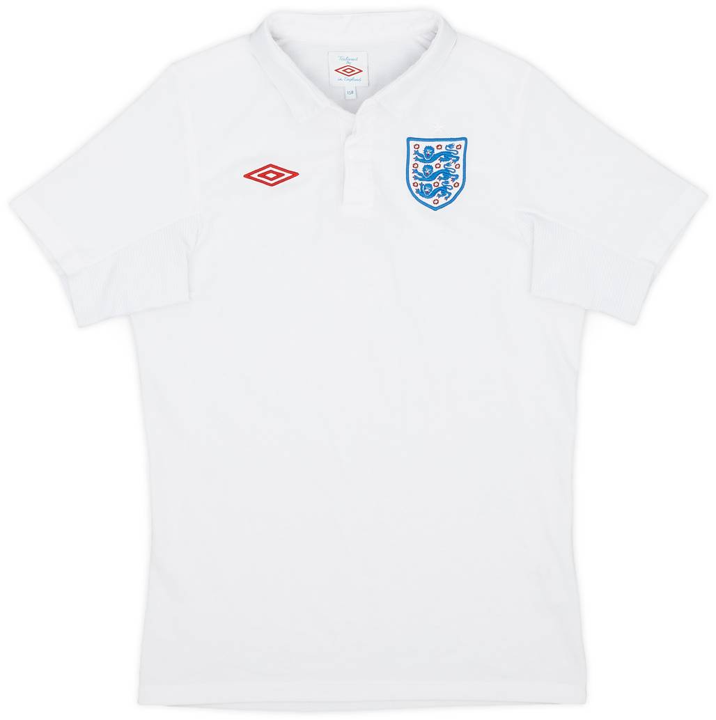 2010-11 England Home Shirt - 6/10 - (XL.Boys)