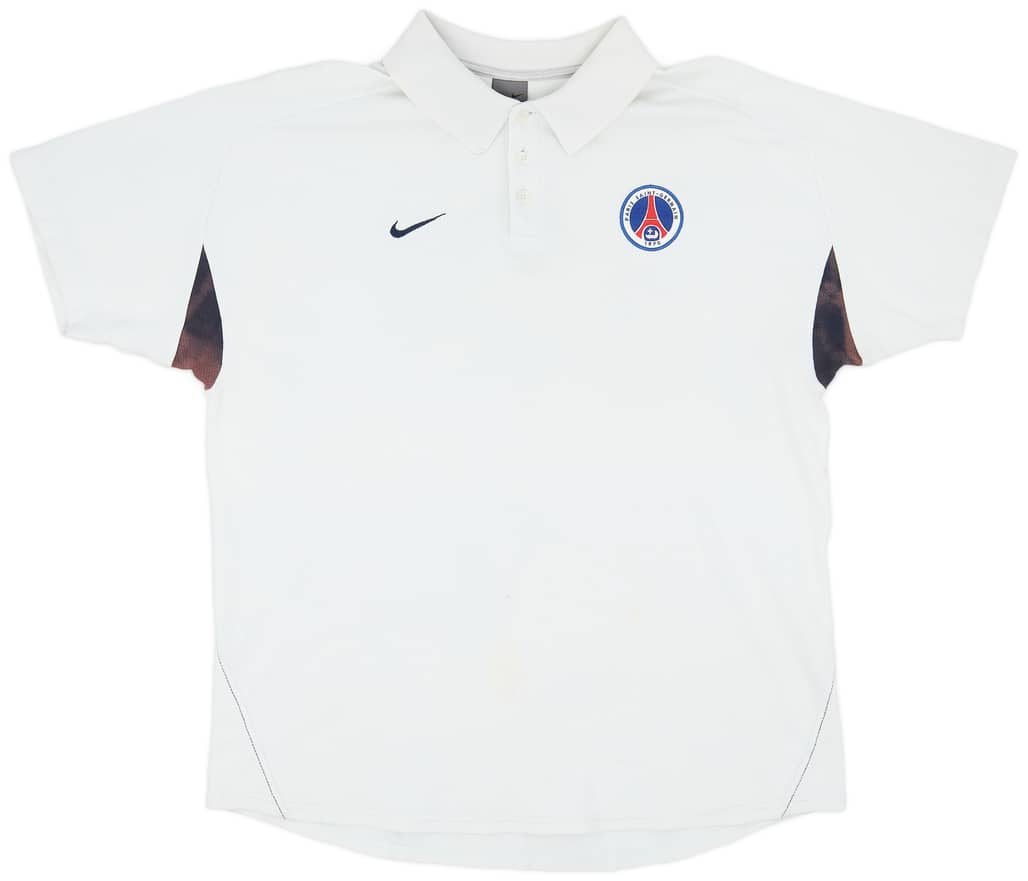 2002-03 Paris Saint-Germain Nike Polo Shirt - 7/10 - (L)