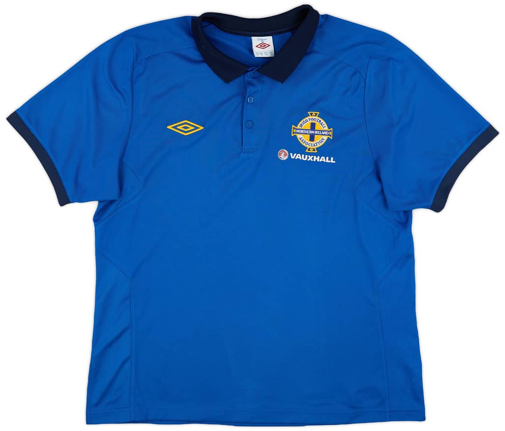 2008-10 Northern Ireland Umbro Polo Shirt - 9/10 - (XL)