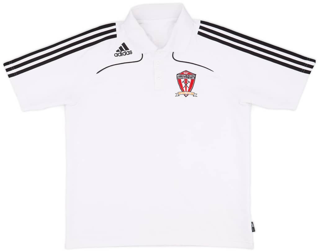 2008-09 Witton Albion adidas Polo Shirt - 9/10 - (L)