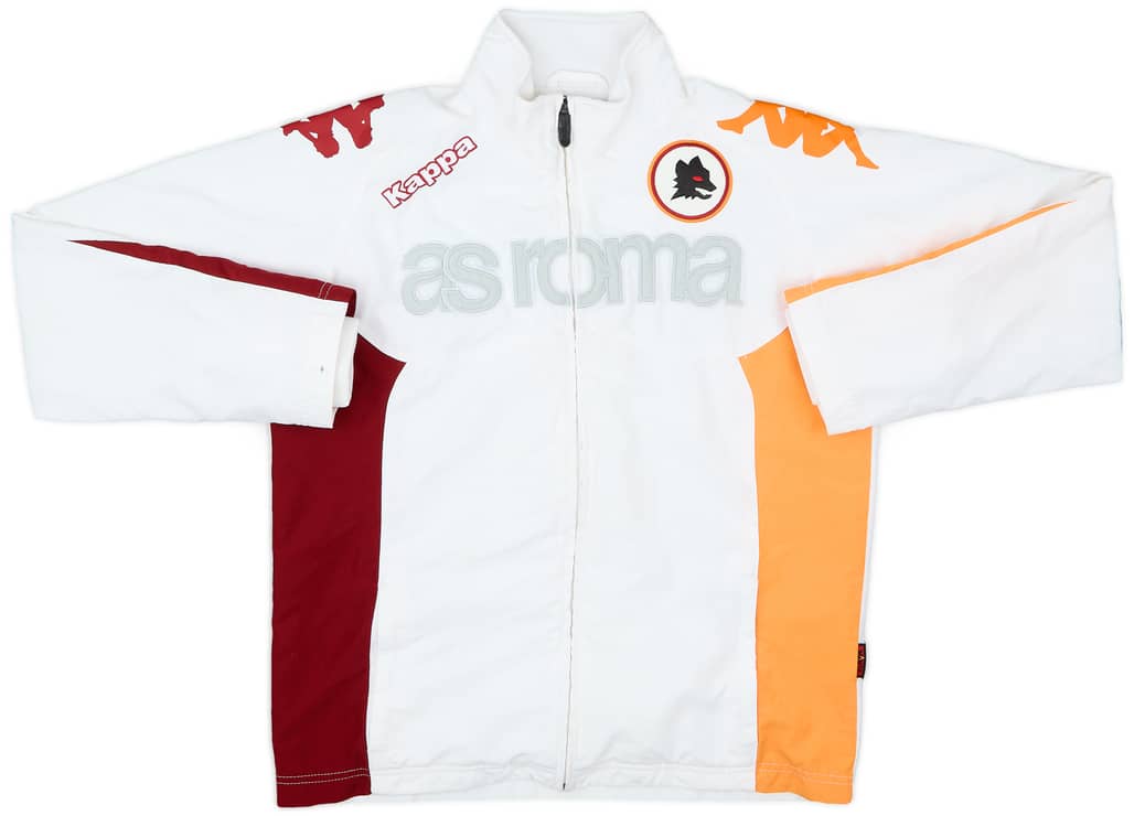 2010-11 Roma Kappa Track Jacket - 8/10 - (XXL.Boys)