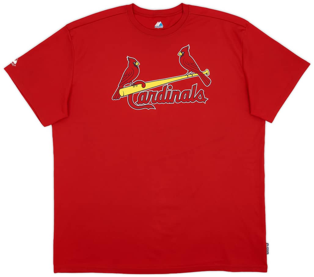 2008 St. Louis Cardinals Majestic Training Top - 7/10 - (XXL)