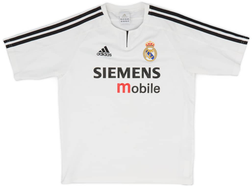 2003-04 Real Madrid Home Shirt - 6/10 - (L.Boys)