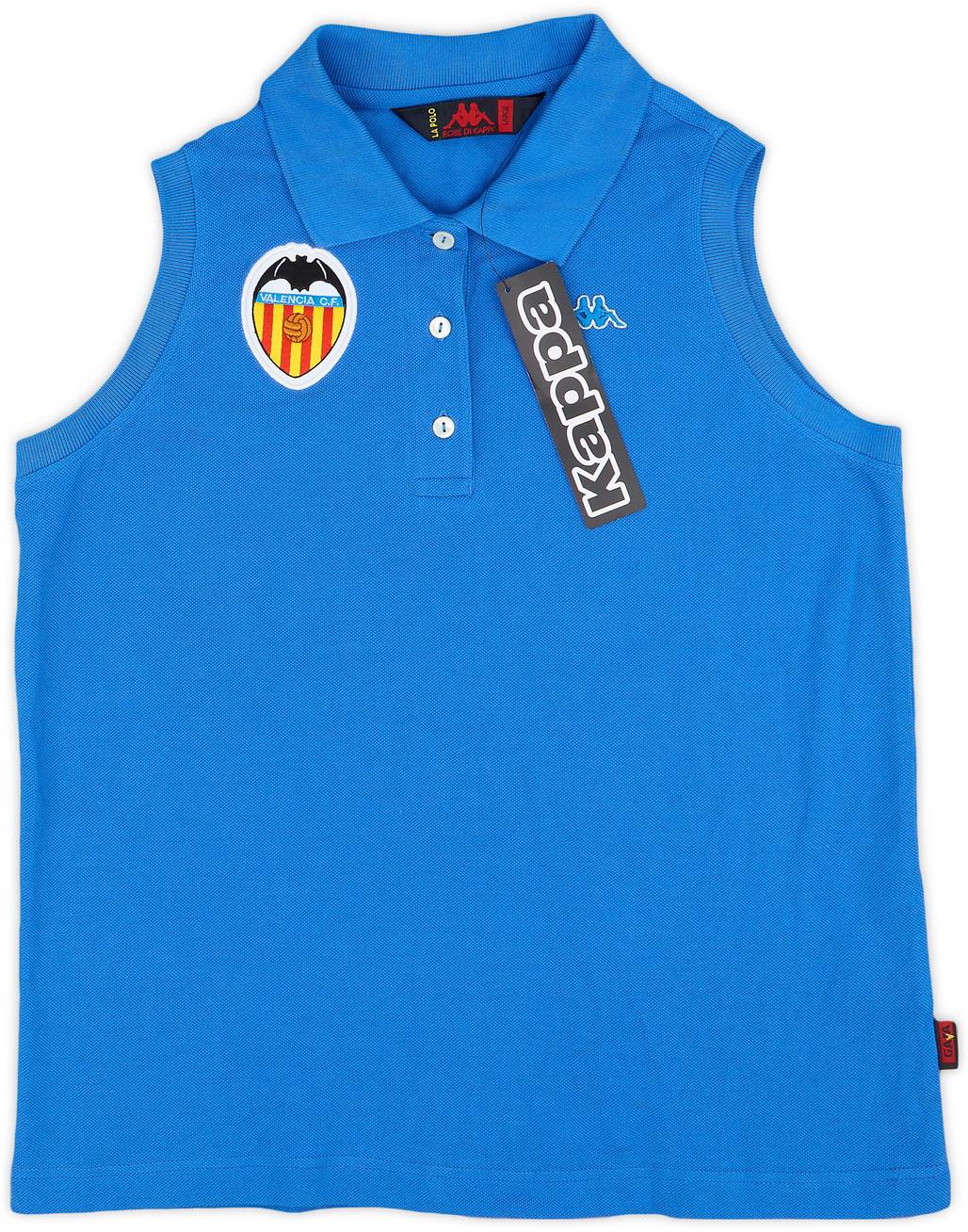 2009-10 Valencia Kappa Sleeveless Polo Shirt (Women's L)