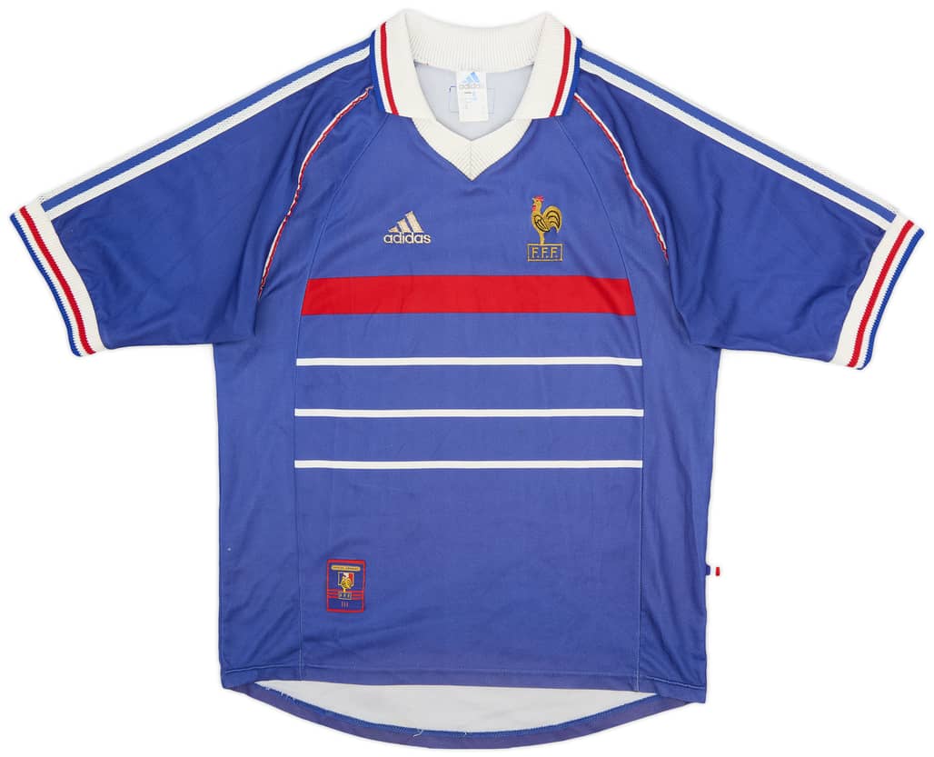 1998-00 France Home Shirt - 6/10 - (M)