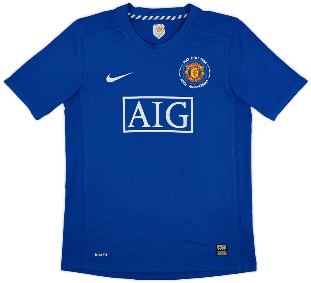 2008-09 Manchester United Third Shirt - 8/10 - (XL.Boys)