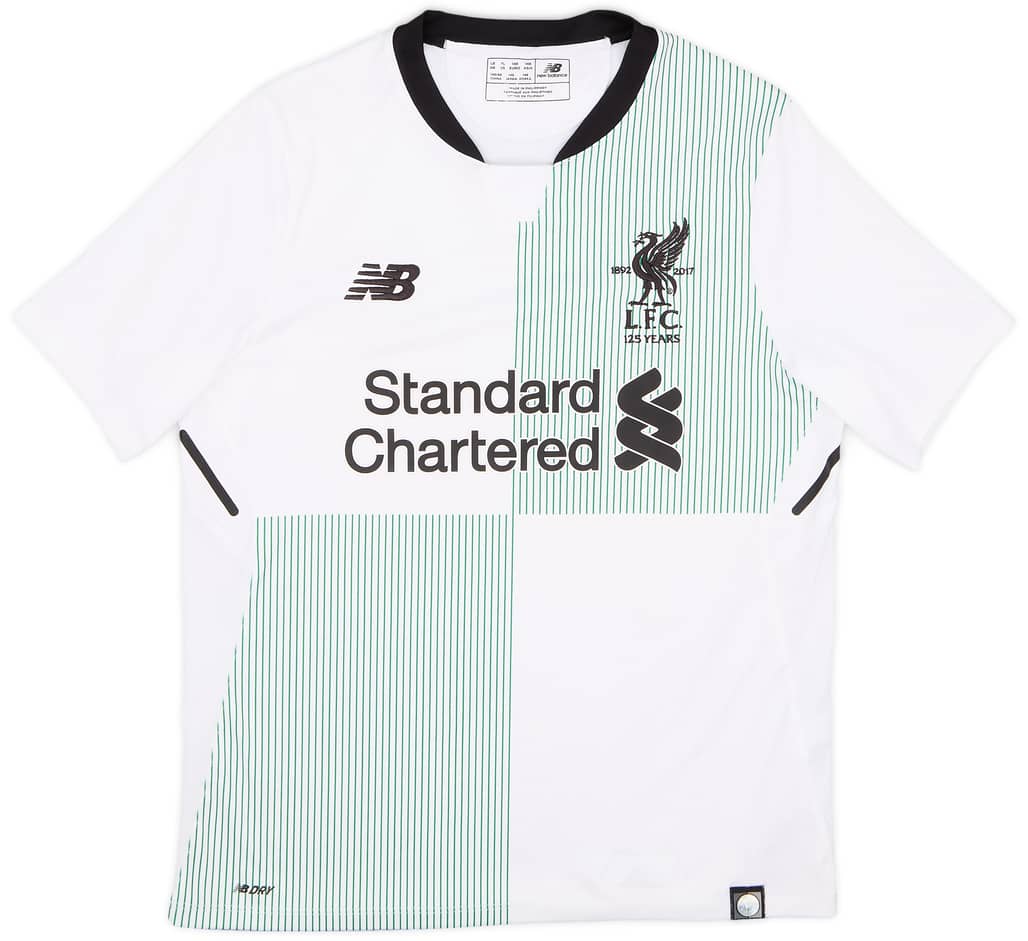 2017-18 Liverpool Away Shirt - 7/10 - (L.Boys)