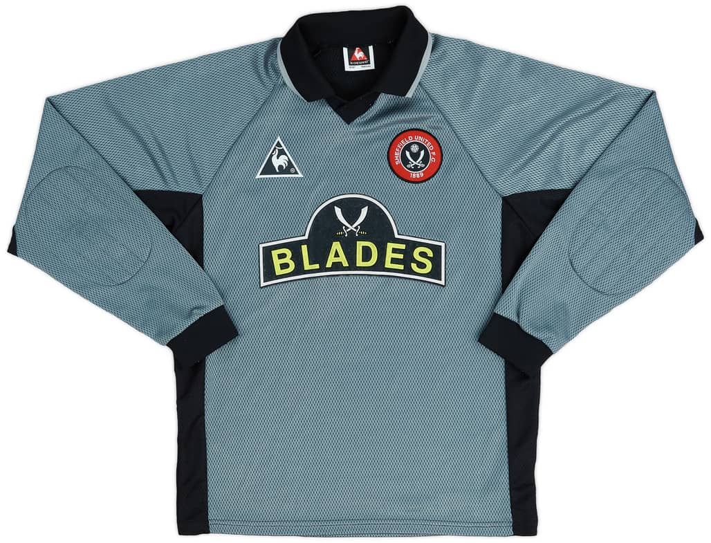 1999-00 Sheffield United GK Shirt - 8/10 - (M.Boys)