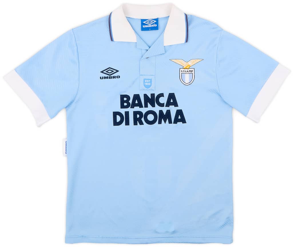 1993-95 Lazio Home Shirt - 8/10 - (S)