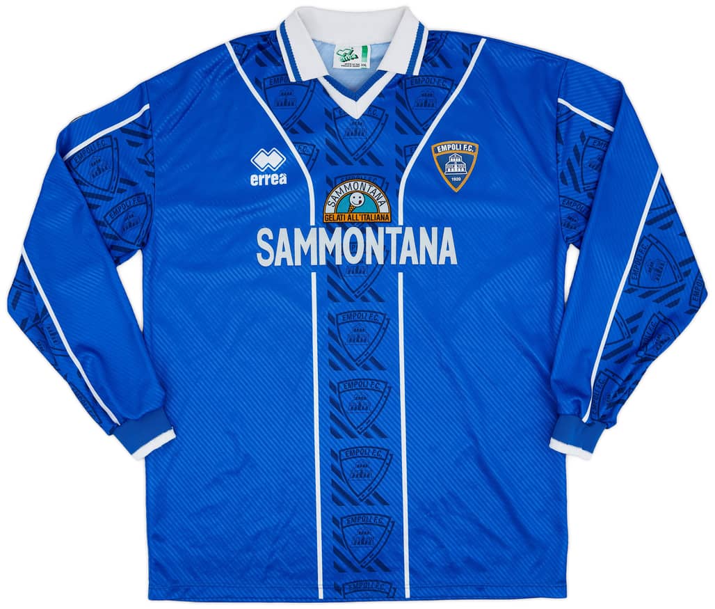 1997-98 Empoli Home L/S Shirt - 8/10 - (XXL)
