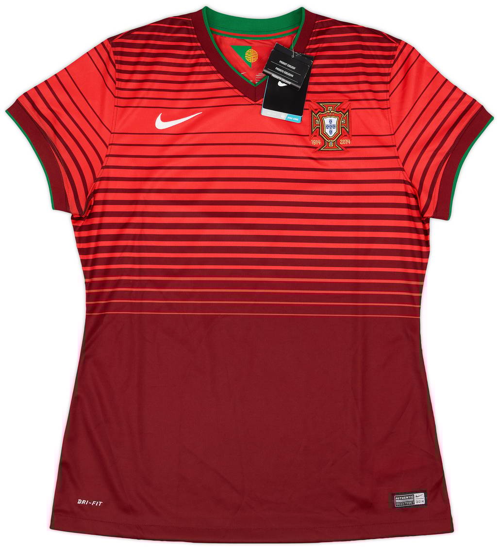 2014-15 Portugal Home Shirt (Women's L)