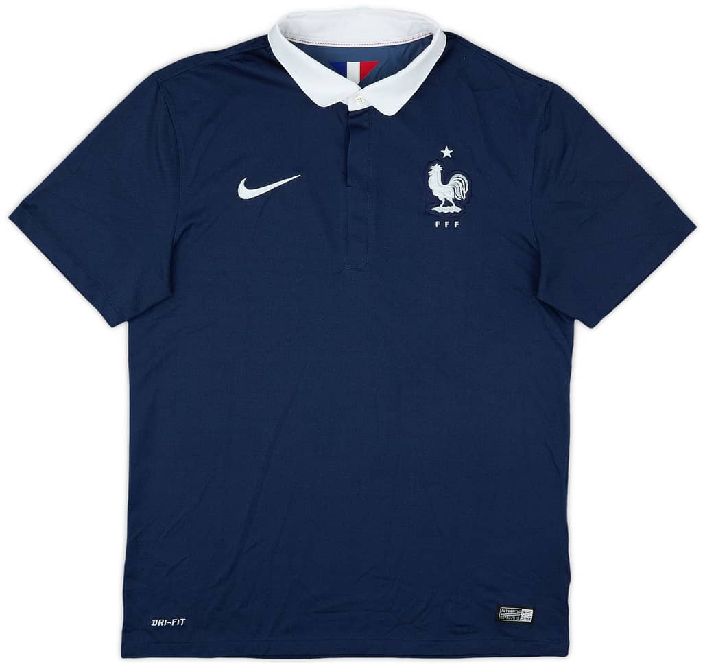 2014-15 France Home Shirt - 8/10 - (M)