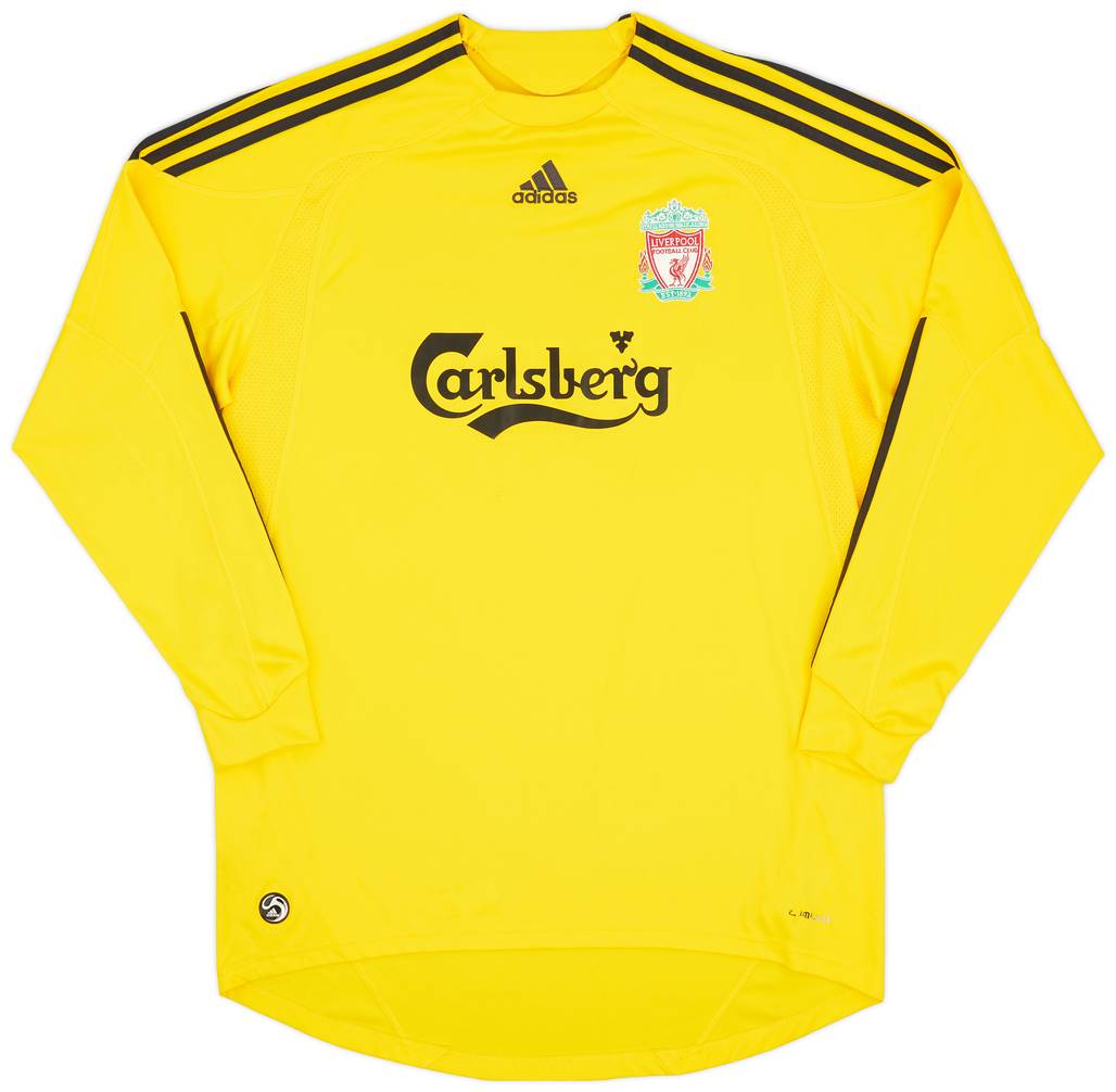 2009-10 Liverpool GK Shirt - 8/10 - (XL)