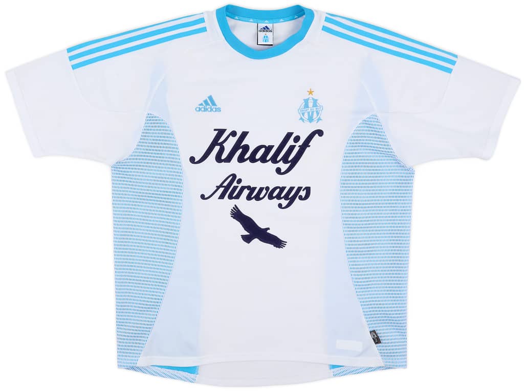 2002-03 Olympique Marseille Home Shirt - 5/10 - (XL)