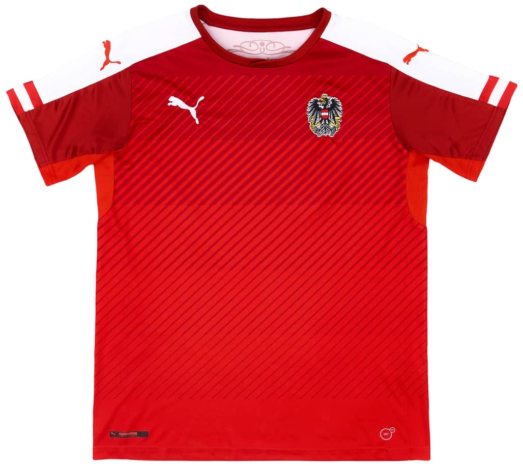 2016-17 Austria Home Shirt - 8/10 - (XXL.Boys)
