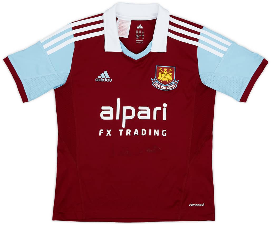 2013-14 West Ham Home Shirt - 6/10 - (M.Boys)
